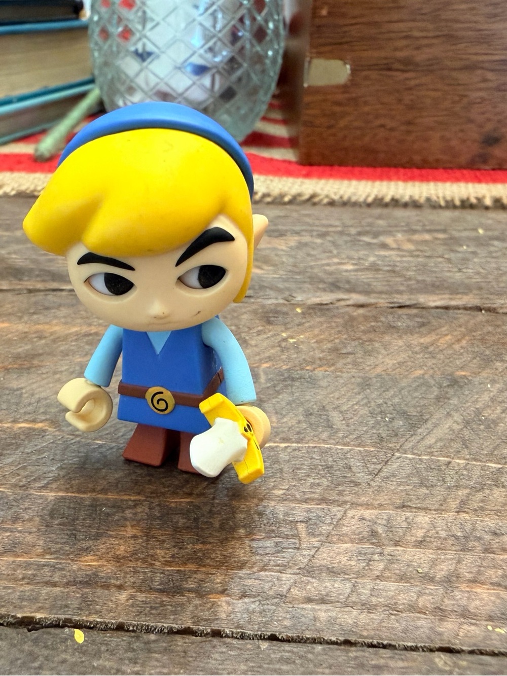 Authentic 2018 GUC Nintendo Tomy Zelda Four Swords Blue Link Mini Figure